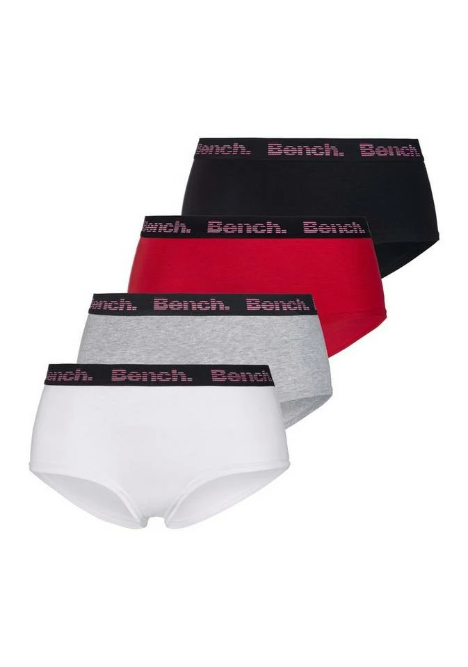 Bench. Panty (4 Stück) mit weichem Logo-Webbündchen Rot | navy, Rot | navy | weiß, Grau | navy 9 Bench. Panty (4 Stück) mit weichem Logo-Webbündchen Rot | navy, Rot | navy | weiß, Grau | navy – Bild 9