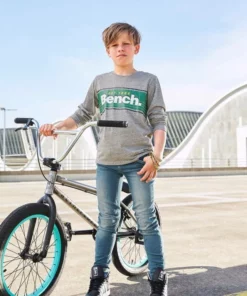 Bench. Langarmshirt in melierter Optik -Bench Verkaufsgeschäft e67e980e abed 5914 acf0 f5c0ac985f28