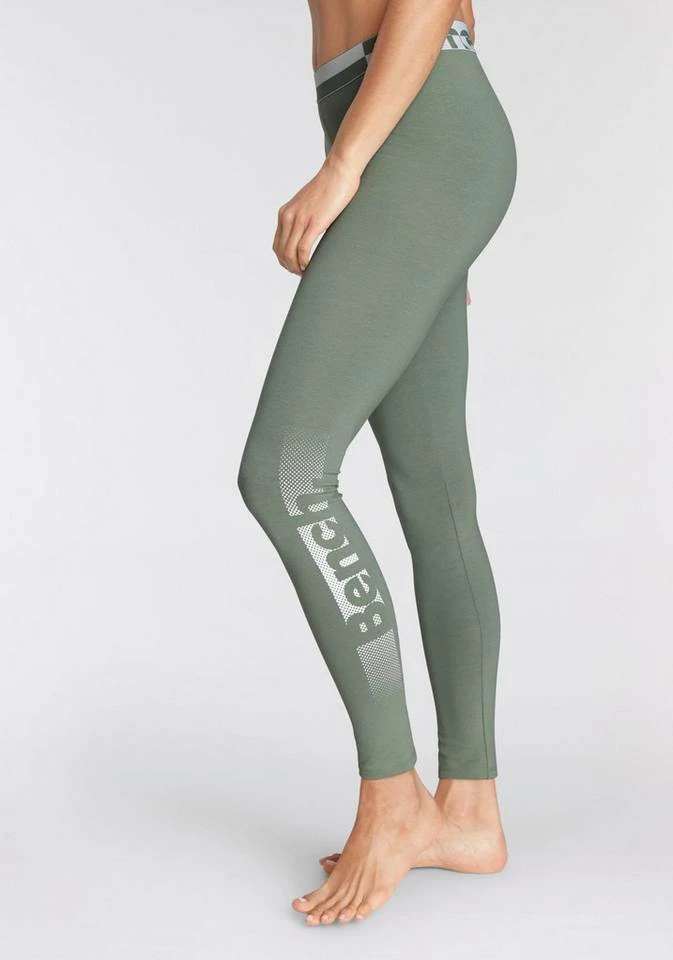 Bench. Leggings mit Logoprint am Bündchen Rauchmint-weiß, Schwarz-weiß 3 Bench. Leggings mit Logoprint am Bündchen Rauchmint-weiß, Schwarz-weiß – Bild 3