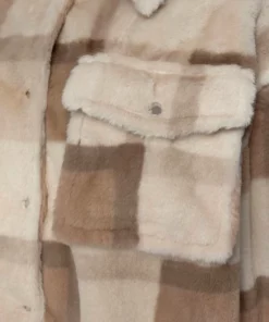 Bench. Fellimitatjacke in karierter Optik -Bench Verkaufsgeschäft e7f4e6dc 2653 5eb0 a3b7 d727d818c16e