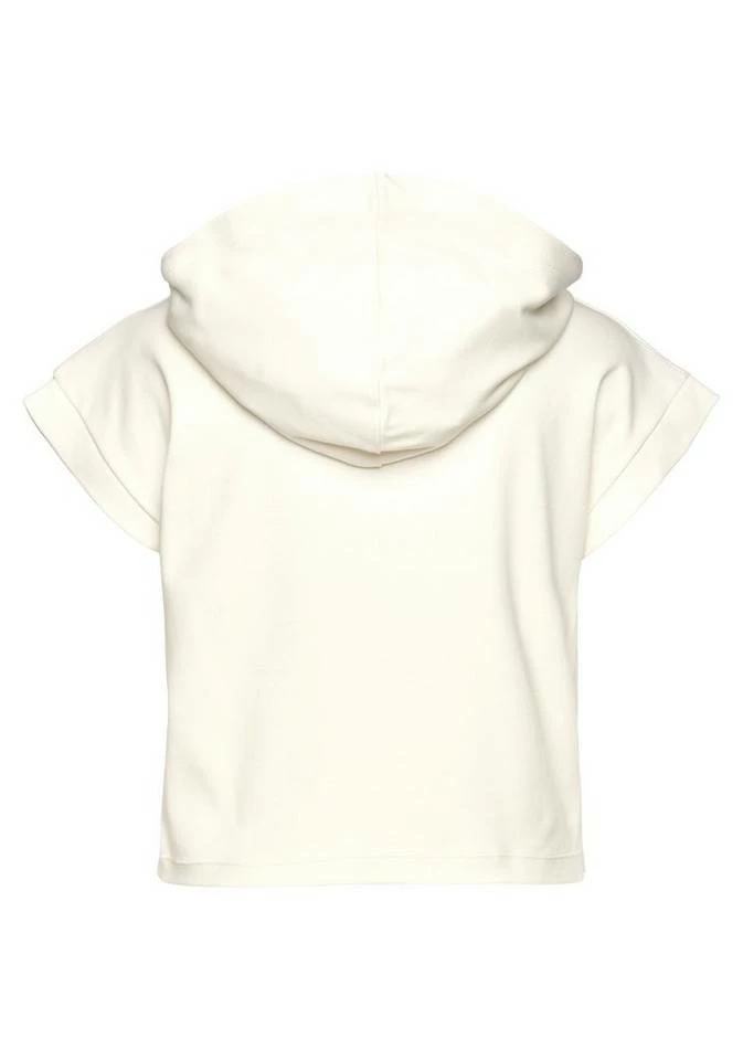 Bench. Kurzarmshirt mit Kapuze Schwarz, Ecru, Türkis 4 Bench. Kurzarmshirt mit Kapuze Schwarz, Ecru, Türkis – Bild 4