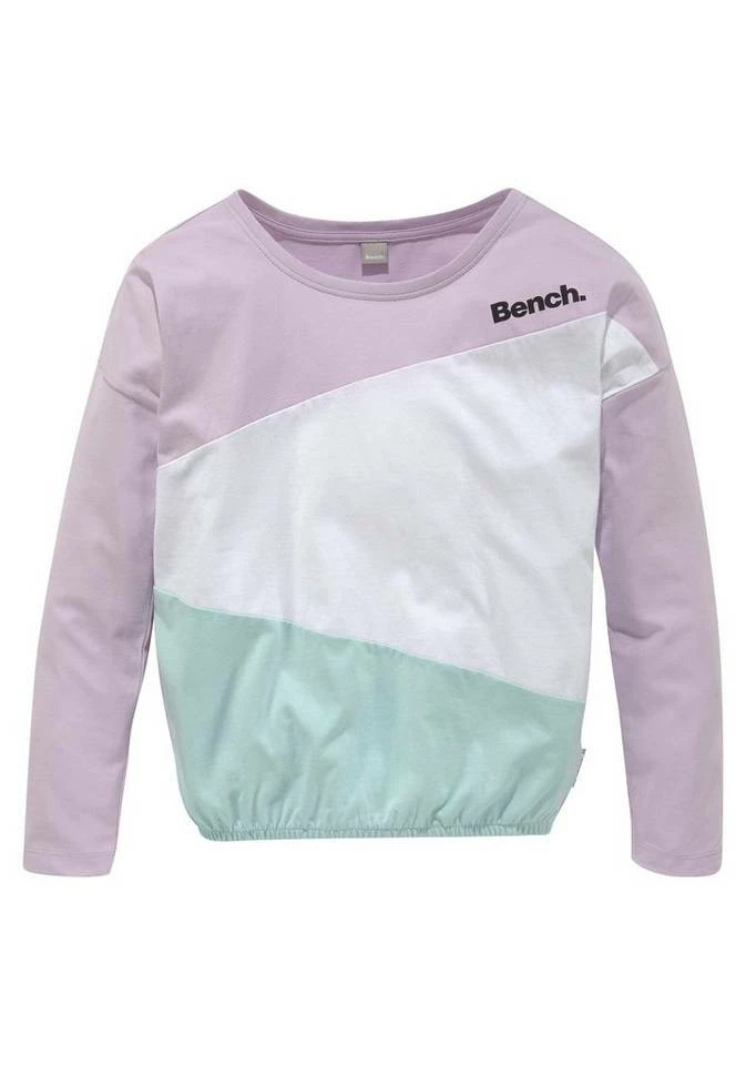 Bench. Fledermausshirt mit kontrastfarbenen Einsätzen 2 Bench. Fledermausshirt mit kontrastfarbenen Einsätzen – Bild 2