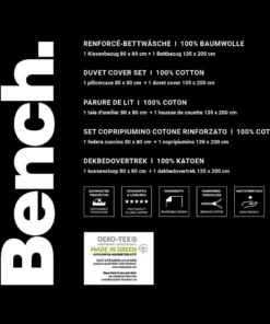 Wendebettwäsche »Bench«, Bench., mit Schriftzug 12 Wendebettwäsche »Bench«, Bench., mit Schriftzug -Bench Verkaufsgeschäft f88e1e1f ea66 5a58 8dcc 620222c0e359