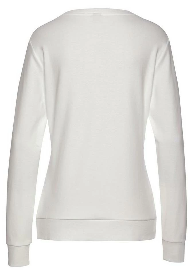 Bench. Sweatshirt mit glänzender Logostickerei Ecru, Hellgrau-meliert, Schwarz 4 Bench. Sweatshirt mit glänzender Logostickerei Ecru, Hellgrau-meliert, Schwarz – Bild 4