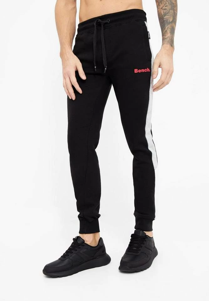 Bench. Jogginghose »Ginn« Stickerei, weiches Innenfinish Schwarz, Grey marl 8 Bench. Jogginghose »Ginn« Stickerei, weiches Innenfinish Schwarz, Grey marl – Bild 8